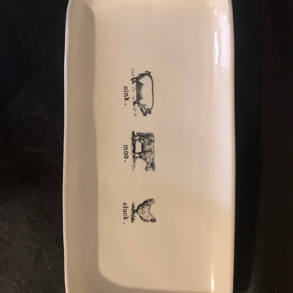 Rae Dunn farm life platter